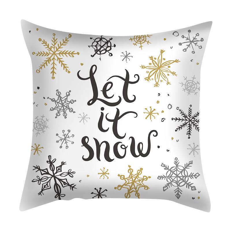 Kissenbezug Cartoon Weihnachten Nordisch Grenzüberschreitend Spezial für Wohnzimmer Schlafzimmer Kissen