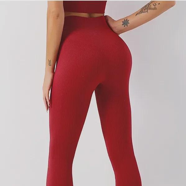 Women's High-Waist Seamless Yoga Shorts: 9-Point, High Elastic, Hip-Lifting Design