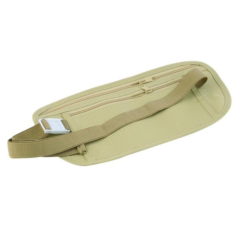 Waterproof Fanny Pack Waist Bag Men Running Women Bag Belt Zipper Money Pouch Bag Travel Mobile Phon