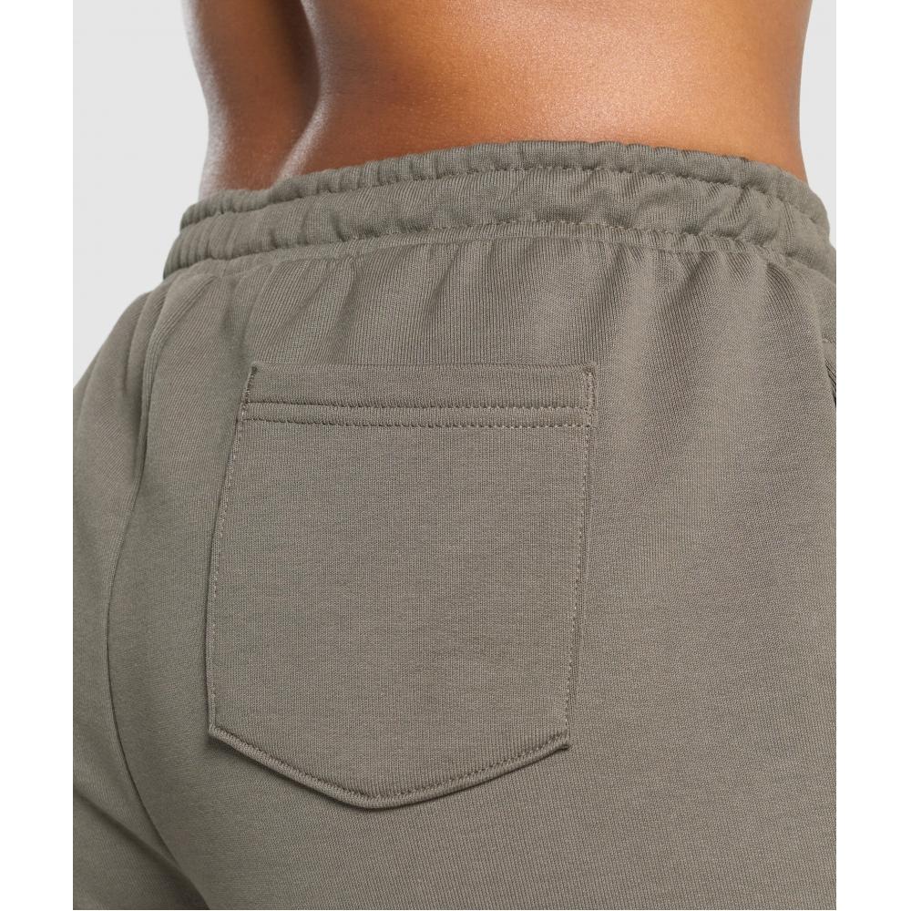 Gymshark Built In The Weight Room Joggers Camo Hnědá B2b2v Nby9