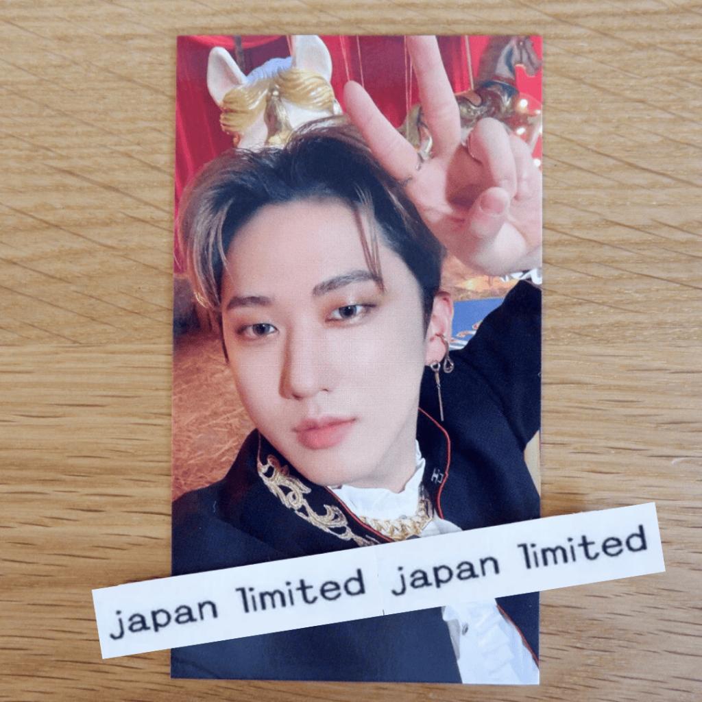 STRAY KIDS JAPAN CIRCUS OFFICIAL PHOTO CARD A B STANDARD FC ver. TOWER RECORDS HMV FC UNIT STAY