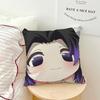 Anime Manga Art Chibi D-Demons S-Slayers Cushion Cover Soft Pillow Case For Sofa Living Room Home Office Decor Protective Covers