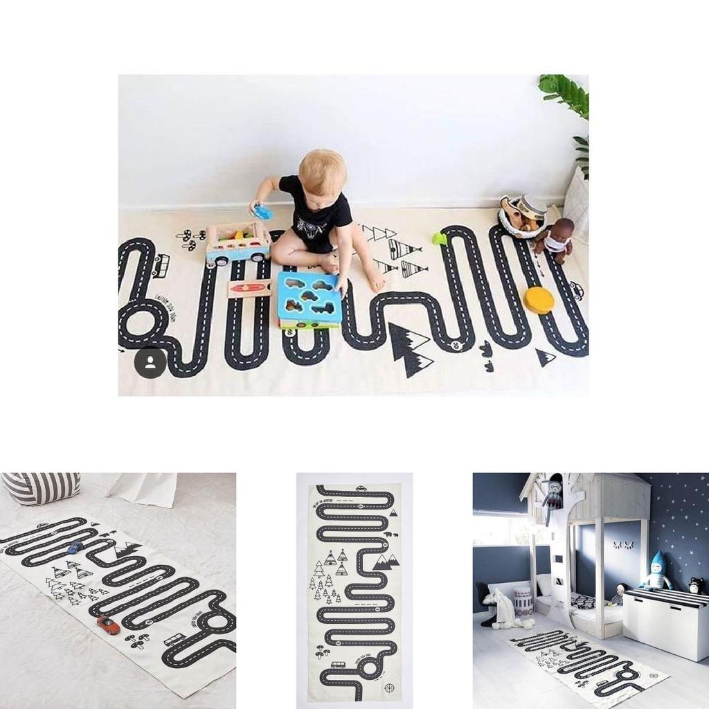 Cartoon Baby Crawling Mat With Thick For Infant Play And Sensory Development