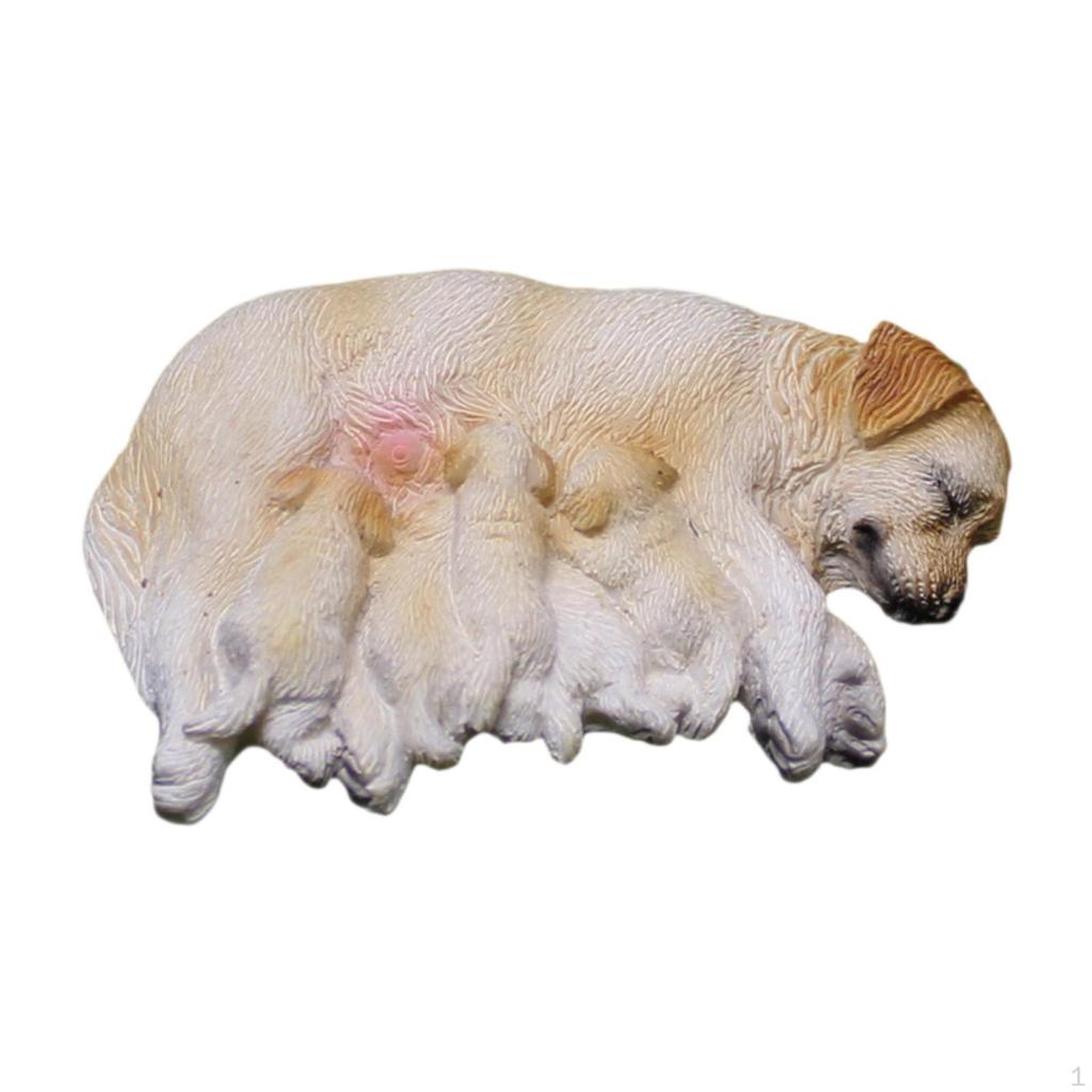 Hundefigur für Bonsai-Basteln, Miniatur-Harzmodell, Geschenkfeiern