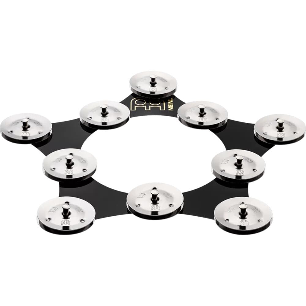 

MEINL Cymbals Super Flex Hihat Tambourine Stainless Steel Jingles SFHHT []