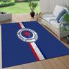 Rangers FC Flannel Pattern Square Carpet,Area Rug,Carpet Rug for Living Room Bedroom Sofa Playroom Decor,Non-slip Floor Mat