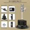 Silicone Suction Base Secure Hold for Smooth Surfaces Attachment of Video Equipment and Accessories