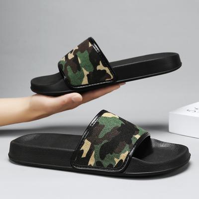 Sandales de luxe pour hommes, pantoufles à fond souple Eva, diapositives de maison intérieure, sandales plates, chaussures de plage en plein air, tongs pour hommes, nouvelle collection