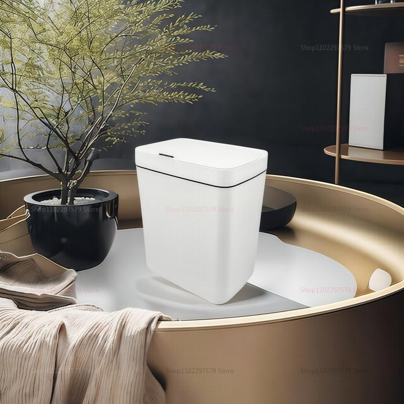 15L Automatische Contactloze Prullenbak Waterdichte Sensor Keuken Badkamer Slaapkamer Slimme Afvalbak voor Huis en Kantoor