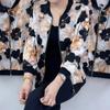 Plus Size Chiffon Floral Sun Protection Cardigan for Women