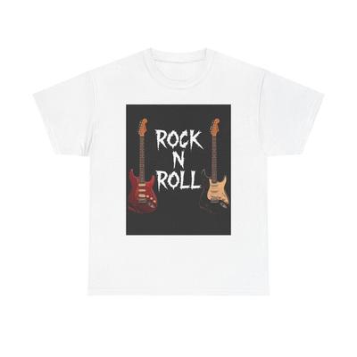 Rock N Roll Guitars T-Shirt | Electric Guitar Graphic Tee