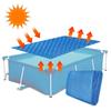 Solar Pool Cover Swimming Pool Bubble Solar Cover Heat Retaining Blanket Wear-resistant Free Cutting Solar Cover for Sun Protect