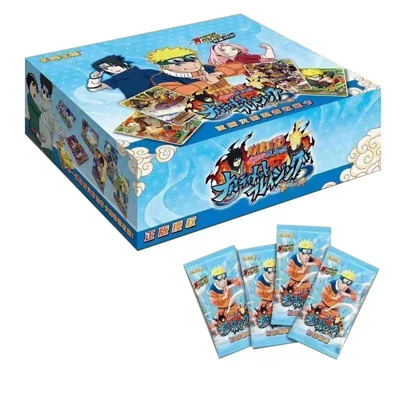 Naruto Card Reverse Scroll Chapter Series Konoha s Ninja Road Uzumaki Naruto Sasuke Hyuga Hinata Anime Collection Cards Toy Gift