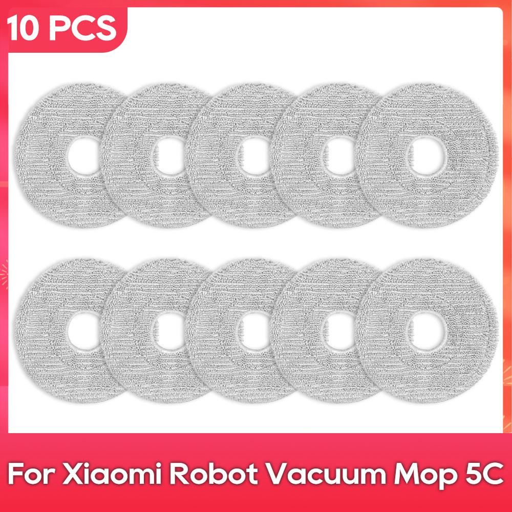 Fit For ( Xiaomi Robot Vacuum Mop 5C / OV42CN ) Main Side Brush Filter Mop Dust Bag Robot Vacuum Cleaner Part Accessories