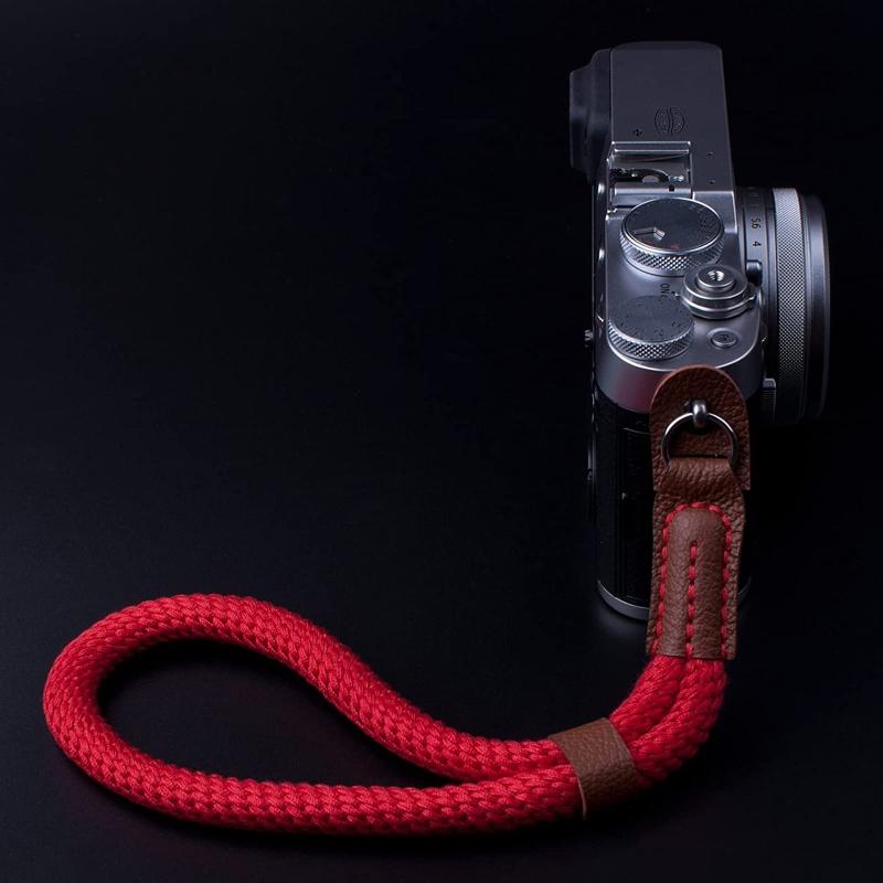 Camera Wrist Strap for DSLR Mirrorless Camera Quick Release Camera Hand Strap with Safer Connector Handmade Nylon Rope