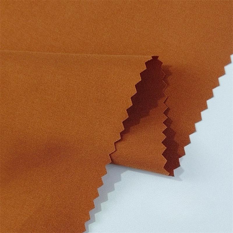 Solid-color Polyester Matte Plain Weave Fabric DIY Windbreaker Jacket Style Overcomes Cotton-padded Dress Shirt Jacket Fabric