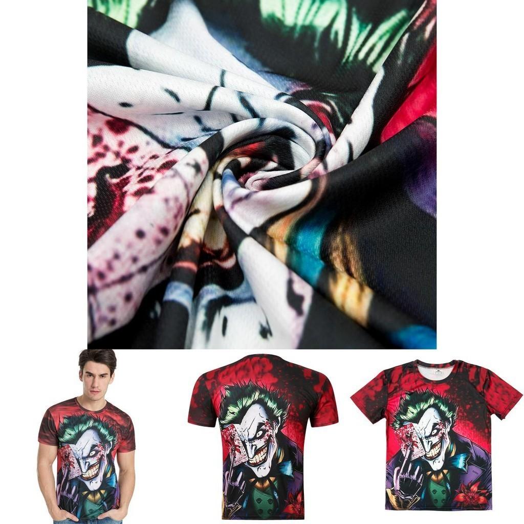 Men's Joker T-shirt High Definition Graphic Artwork And Stretchy Fabric
