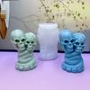 Skull Rose Snake Silicone Candle Molds For Making Candle Soap Chocolate Halloween Home Decoration Epoxy Resin Project