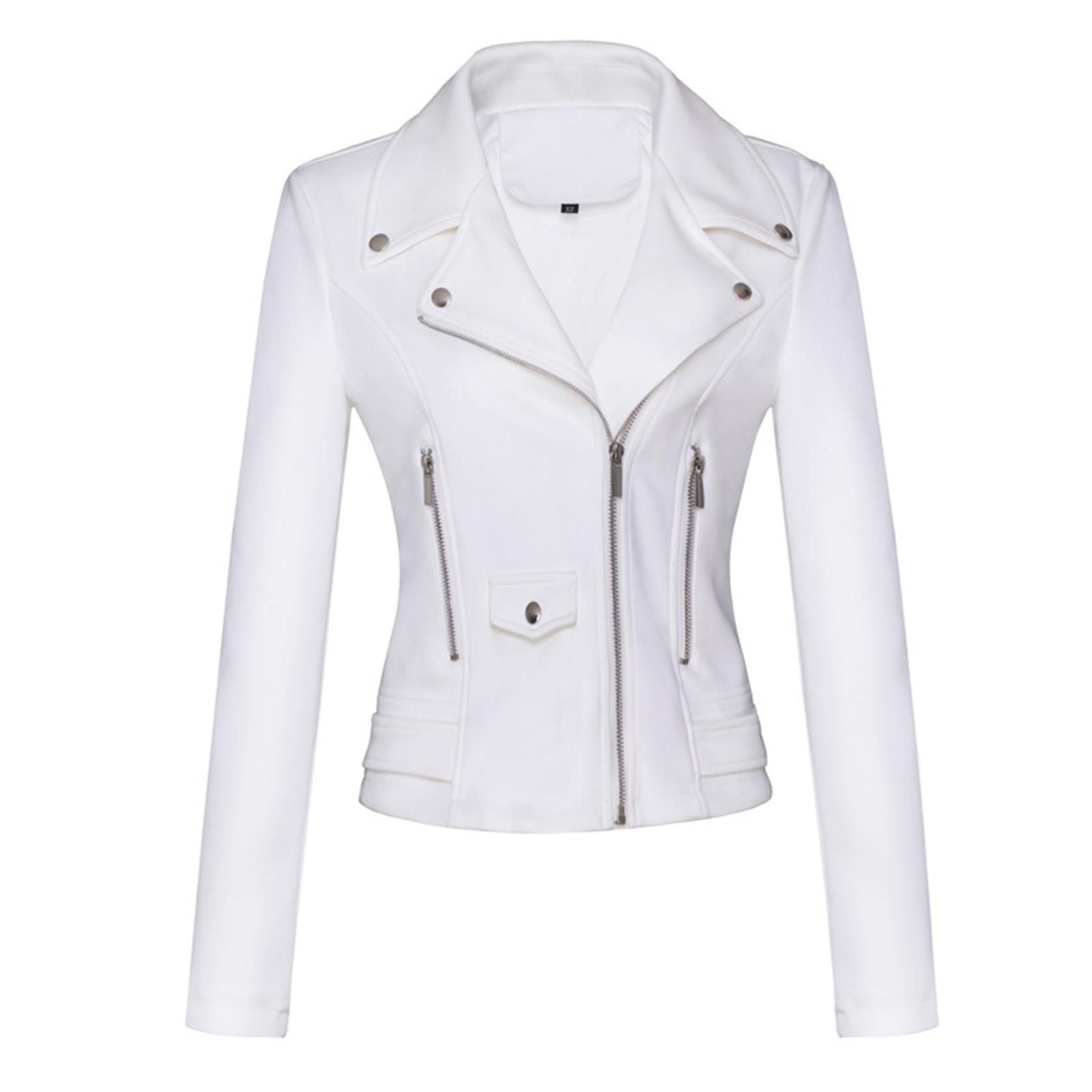 Women`s Color Long Sleeve Zip-Up Jacket