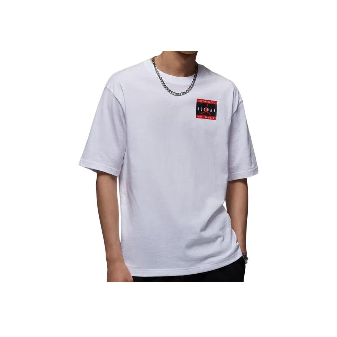 

New Jordan T Shirts Men s White IF5620-100 S