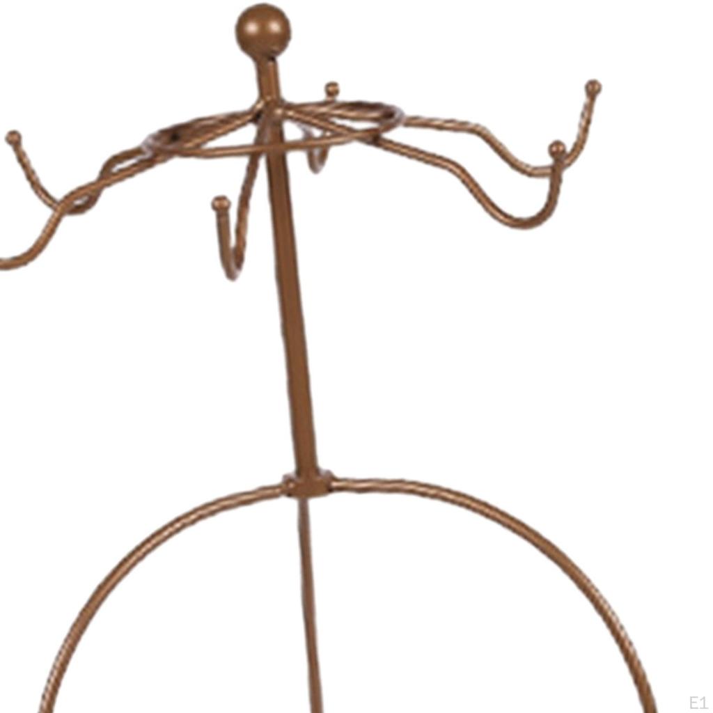 Coffee Mug Rack Cup Drying Tree Cups Organizer Metal Stand for