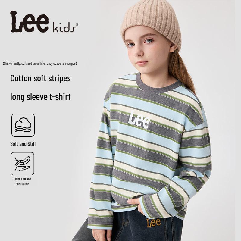 LeeKids Striped Long-Sleeve T-Shirt for Kids