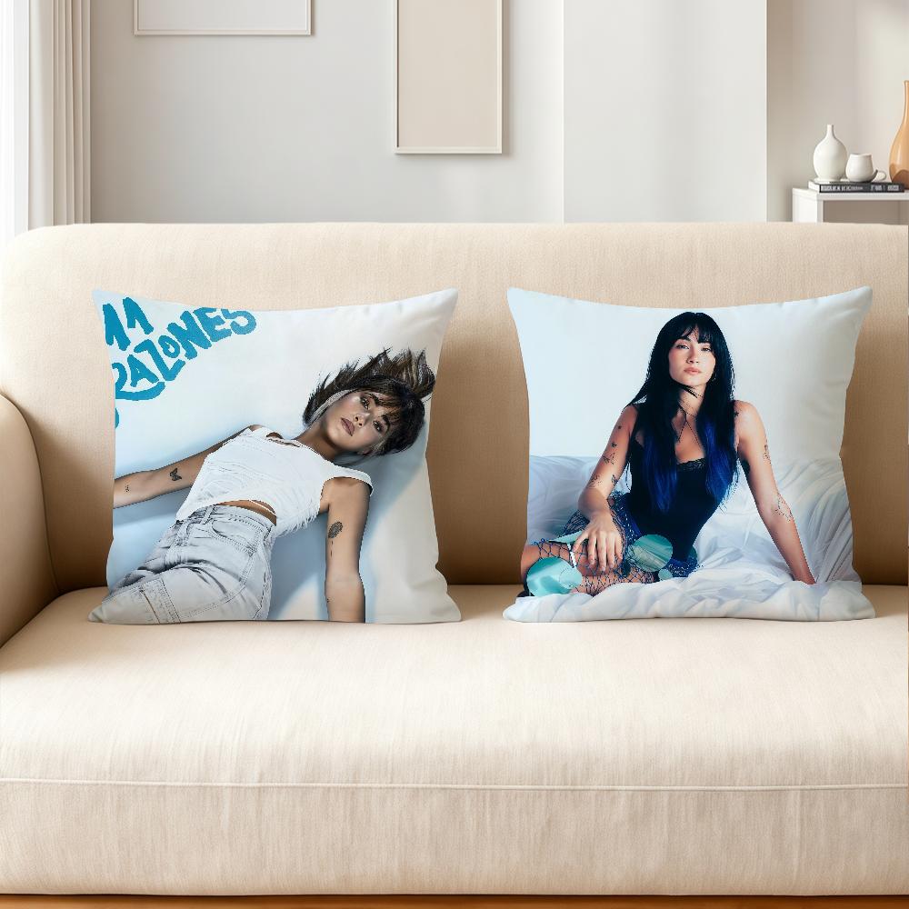 A-aitana Singer O-ocana Pillow Case Applicable Space For Guest Rooms Interiors Cars Office House Decoration