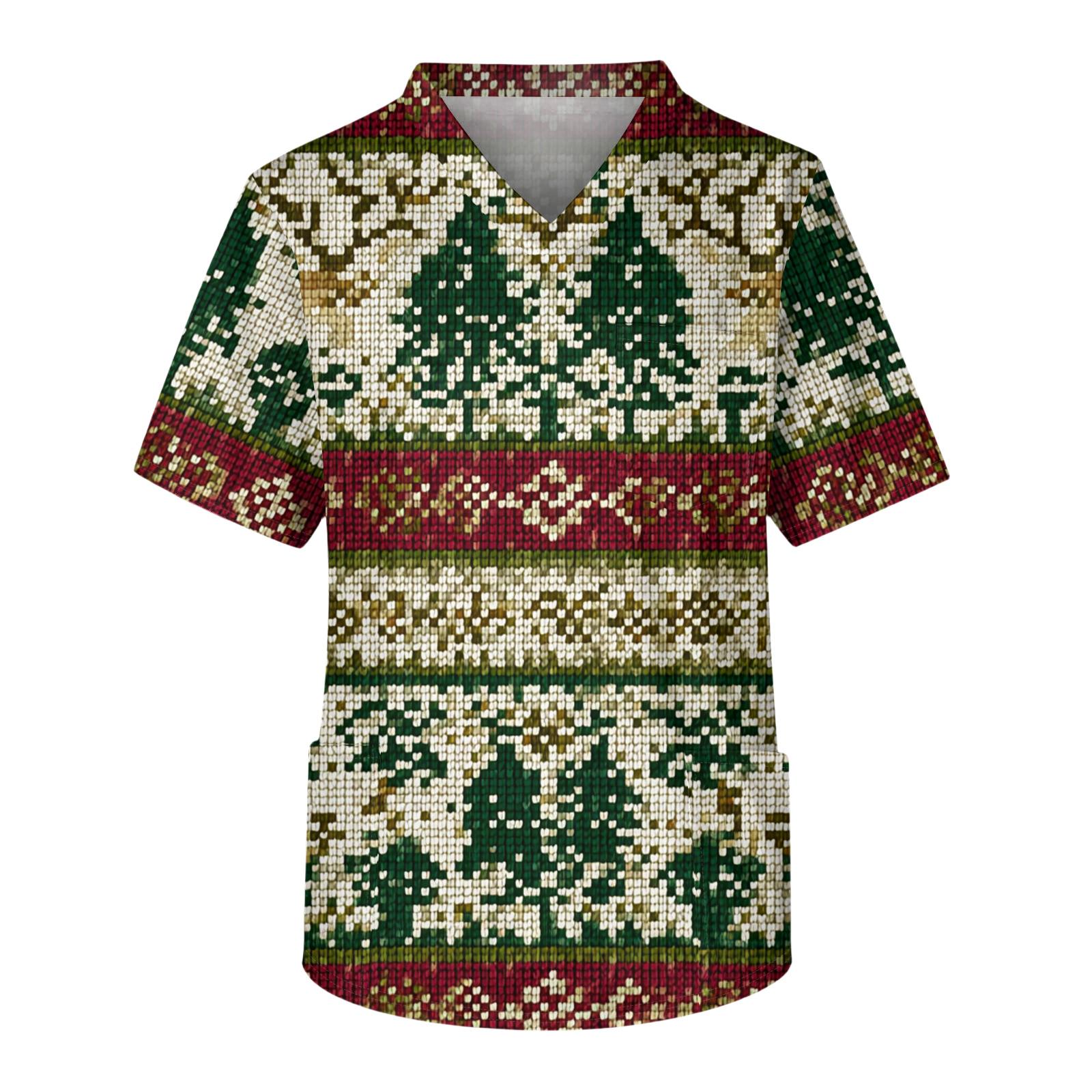 

Мужской повседневный топ с коротким рукавом, V-образным вырезом и принтом, с накладным карманом спереди L