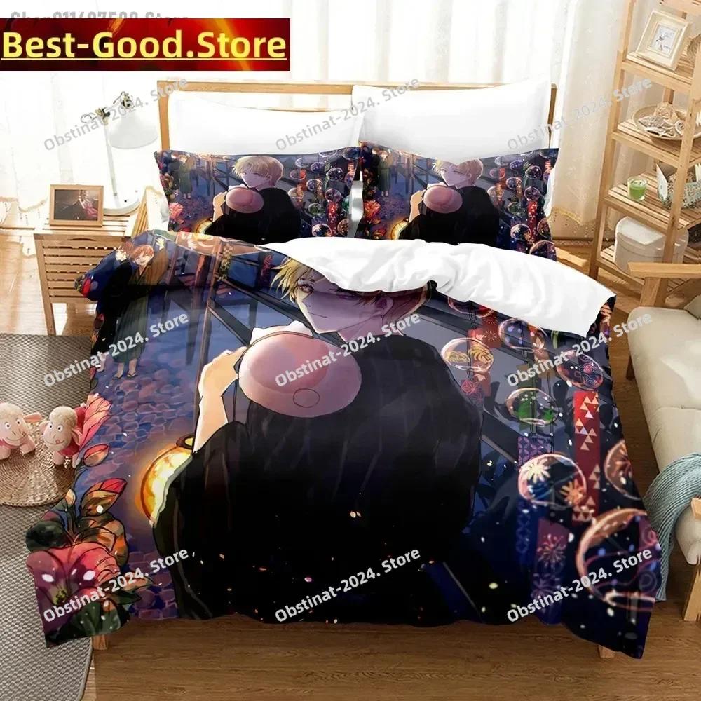 Comforter 3D Takashi Natsume Bedding Set Natsume'S Book Of Friends Printed With Soft Single Double Queen Super King
