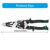 Versatile Multifunctional Combination Pliers With Ergonomic Grip For Home Repair Cable Cutters And Screw Gripping