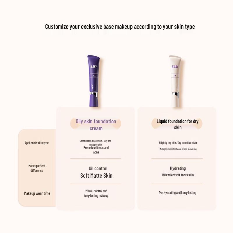 BABI Velvet Finish Long-Lasting Foundation