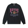 Rhude Vintage Letter Print Oversized Hoodie Men Women Casual Streetwear Sweatshirt
