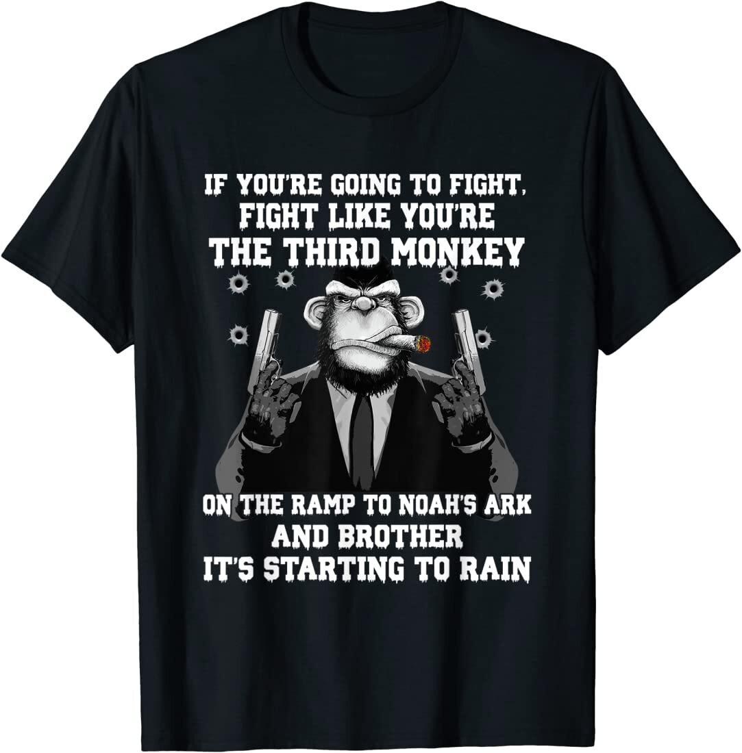 Fight with Power, Style Like the Third Monkey Tee S разноцветный