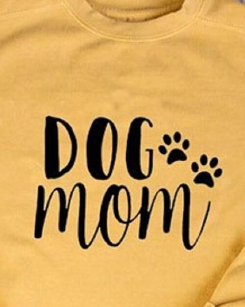 

Dog Mom T shirt Tee animal lover puppy Doxie Havanese Poodle Yorkie Pitbull L