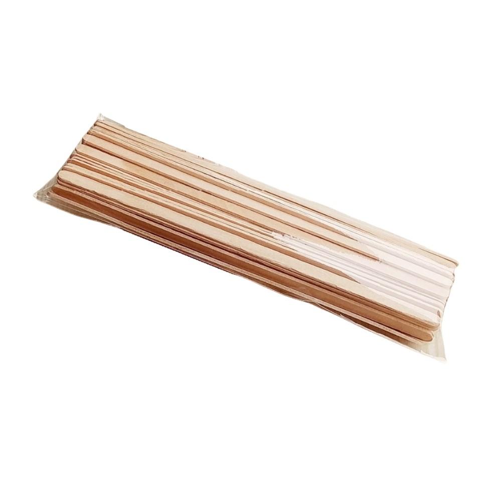 Wooden Coffee Stirrers Set of 50 Flat and Compact Appearance Perfect for Stirring Coffee Tea and Hot Drinks