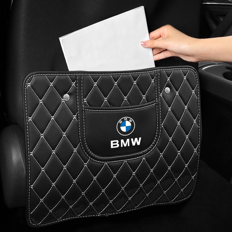 HJ5554-Car Waterproof Seat Back Protector Cover Auto Anti Mud Dirt Pads with Storage Bag for BMW E90 E60 E71 F30 F20 xksh32