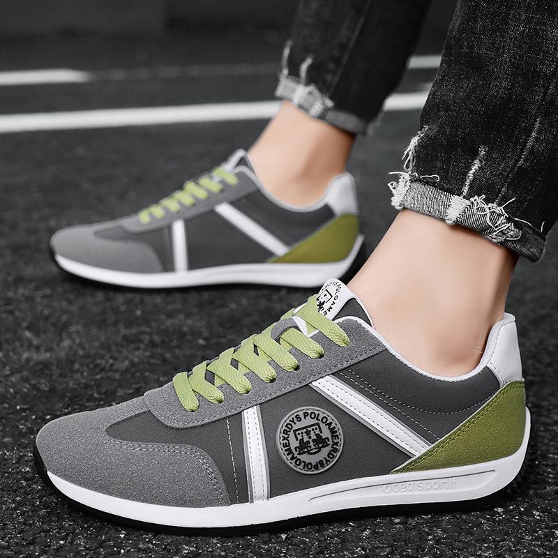 Men 's Casual Four Seasons Fashion Skateboarding Students Comfortable Sneakers Boys Trending Soft Sole Breathable Shoes