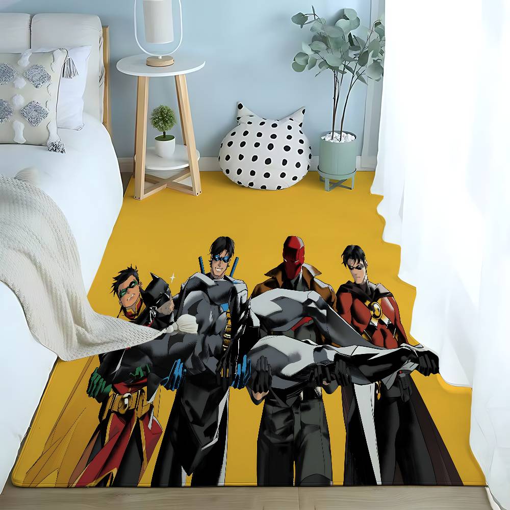 Cool-B-batmanS Classic Carpet Bathroom Anti-slip Mat Door Mat Home Decoration Mat Entrance Door Mat Scratch-resistant Door Mat