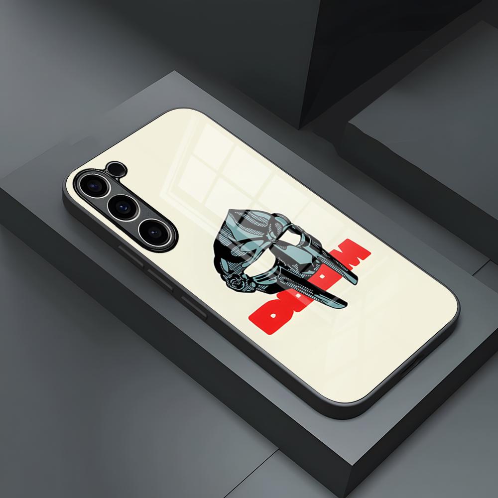 M-MF Rapper D-DOOM Phone Case For S23 Samsung S26 S24 S25 Ultra S22 S20 Fe S21 Plus A54 A34 A53 A16 Glass Cover
