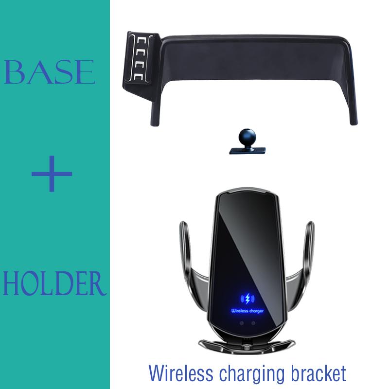Car Phone Holder For Mazda 3 2014 2015 2016 BM BN Screen Fixed Navigation Bracket Wireless Charging Mobile Stand Car Mount