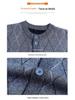 Men's Plus Velvet Knit Cardigan: Warm, Thick Sweater for Middle-aged and Elderly, Perfect for Autumn and Winter