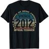 Baumwolle 13 Jahre Tolles T-Shirt 2025 Sommer Kurzarm Lässig 13. Geburtstag Geschenk für Teenager Kinder Jungen Mädchen Alter Party T-Shirt