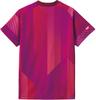 VICTAS Table Tennis Game Shirt Official Match Pink Size L V-GS203, Unisex, Qualification, (0300), (031487)