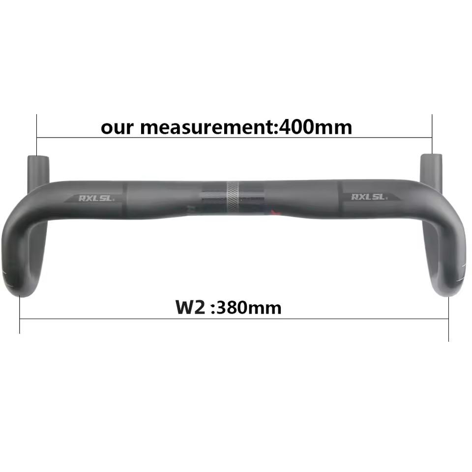 RXL SL Carbon Road Handlebar Racing Bike Handlebars 31.8*380/400/420/440mm Carbon Drop Bars for Bicycle Handle Bar Accessories