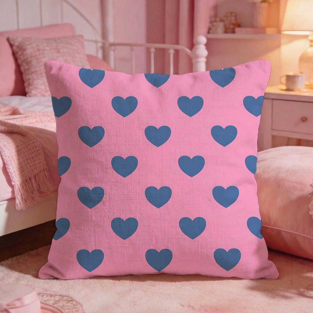 EEnergy Heart AlloverS Cushion Cover Premium Comfort Reversible Pillow Cove Two in One Design for Any Room Car Interior