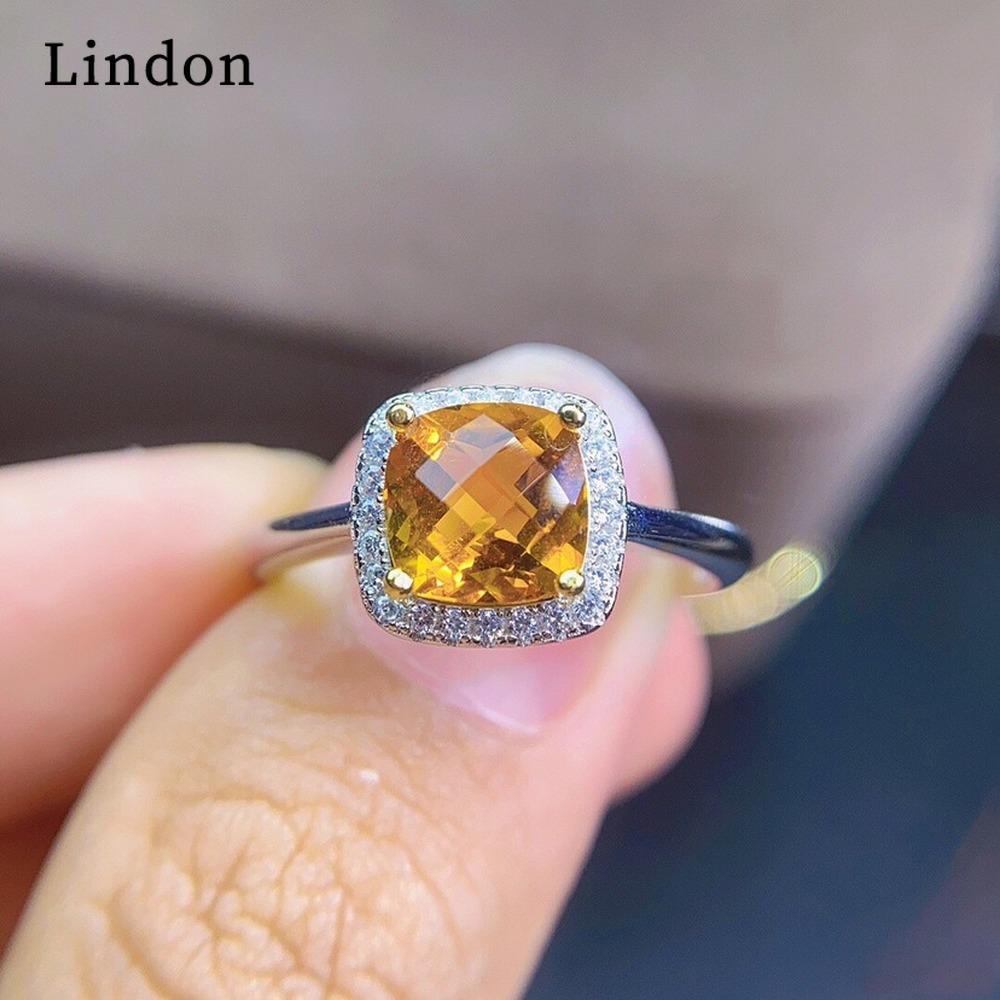 Lindon Classic Copper Alloy Zircon Ring Ladies Jewelry Wedding Promise Party Gift