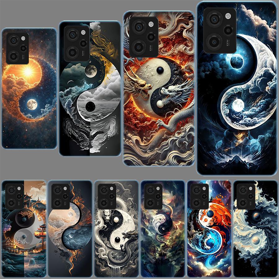 Balance of Elements The Eternal Yin-Yang Cover Phone Case For Xiaomi Poco M8 M7 M6 M4 M3 X7 X6 X4 Pro F7 Ultra M5S Mi 14 14T 15