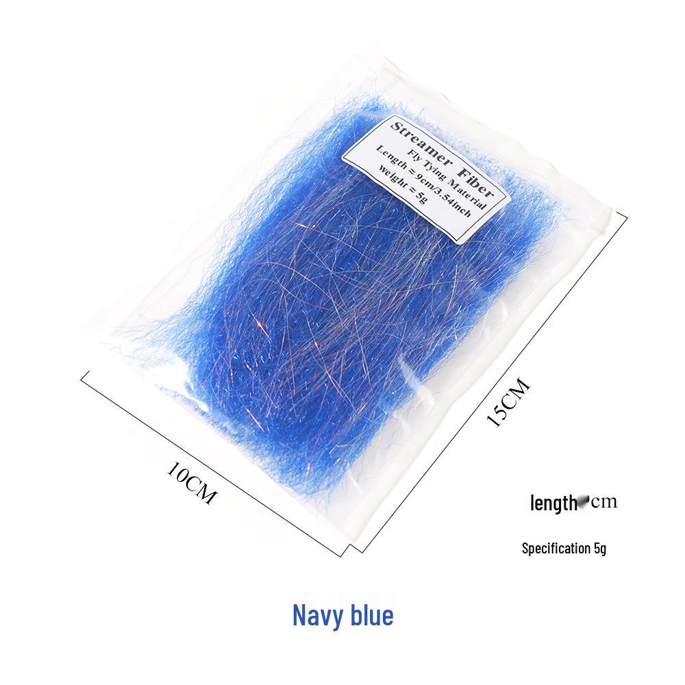 Combed Ice Silk Fiber Fly Fishing Jig Head & Nymph Tying Material