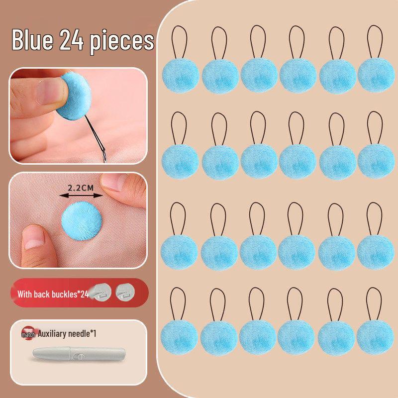LIEI Invisible Needle-Free Duvet Fasteners