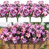 1/2Pcs Morning Glory Artificial Flowers UV-Resistant Silk Fake Flower for Home Room Decor Garden Wedding Decoration Outdoor